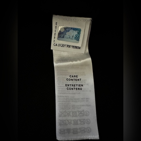 Canada Goose Fairhaven ¼ Zip Sweater 100% Wool Black Italy Size Small - Picture 8 of 11